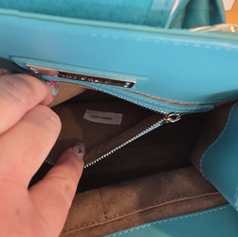 Jimmy Choo Suede Riley Purse 2 Way - Picture 10 of 14
